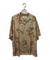 WACKO MARIA（ワコマリア）の古着「HAWAIIAN SHIRT S/S」｜ベージュ×オレンジ