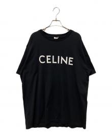 CELINE（セリーヌ）の古着「ルーズ Tシャツ / コットンジャージー」｜ブラック