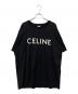 CELINE（セリーヌ）の古着「ルーズ Tシャツ / コットンジャージー」｜ブラック