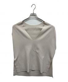 Whim Gazette（ウィムガゼット）の古着「ホールガーメントプルオーバー」｜ライトピンク