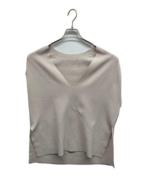 Whim Gazette（ウィムガゼット）Whim Gazette (ウィムガゼット) ホールガーメントプルオーバー ライトピンク サイズ:Freeの古着・服飾アイテム