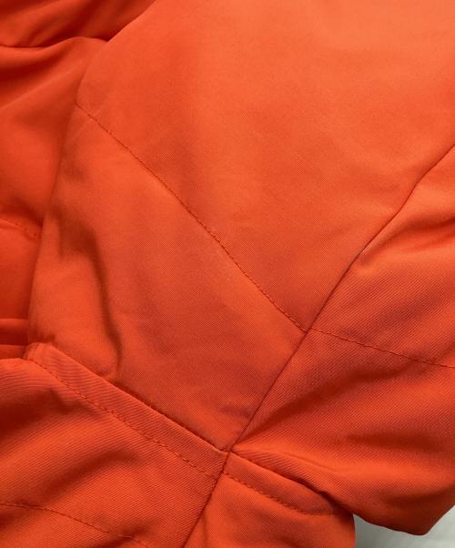 COLE HAAN（コールハーン）COLE HAAN (コールハーン) オックスフォードダウンフーデッドボンバージャケット オレンジ サイズ:Ｍの古着・服飾アイテム