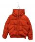 COLE HAAN（コールハーン）の古着「オックスフォードダウンフーデッドボンバージャケット」｜オレンジ