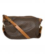 CELINEセリーヌ）の古着「マカダムPVCショルダーバッグ」｜ブラウン