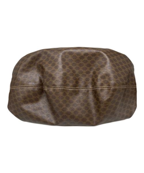 CELINE（セリーヌ）CELINE (セリーヌ) マカダムPVCショルダーバッグ ブラウン サイズ:-の古着・服飾アイテム