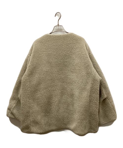 CLANE（クラネ）CLANE (クラネ) REVERSIBLE MILITARY BOA JACKET/リバーシブルミリタリーボアジャケット ベージュ サイズ:1の古着・服飾アイテム