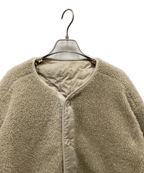 CLANE（クラネ）CLANE (クラネ) REVERSIBLE MILITARY BOA JACKET/リバーシブルミリタリーボアジャケット ベージュ サイズ:1の古着・服飾アイテム
