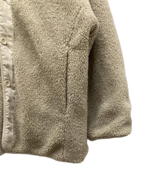 CLANE（クラネ）CLANE (クラネ) REVERSIBLE MILITARY BOA JACKET/リバーシブルミリタリーボアジャケット ベージュ サイズ:1の古着・服飾アイテム