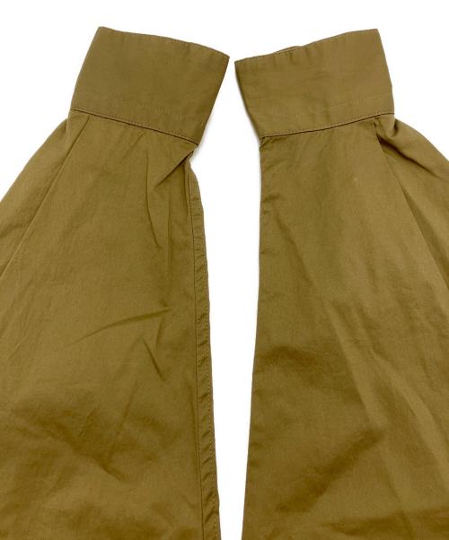 IENA（イエナ）IENA (イエナ) ハイカウントツイルシャツワンピース グリーン サイズ:Freeの古着・服飾アイテム