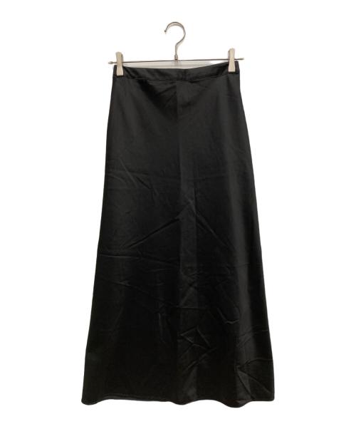 Demi-Luxe Beams（デミルクス ビームス）Demi-Luxe Beams (デミルクス ビームス) グロス イージースカート ブラック サイズ:36の古着・服飾アイテム