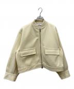 Adam et Ropeアダム エ ロペ）の古着「ボンディングMA-1」｜アイボリー