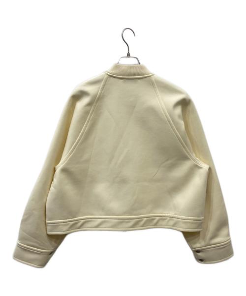 Adam et Rope（アダム エ ロペ）Adam et Rope (アダム エ ロペ) ボンディングMA-1 アイボリー サイズ:freeの古着・服飾アイテム