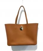 LONGCHAMPロンシャン）の古着「CAVALCADE TOTE　L2686HNA016」｜ブラウン