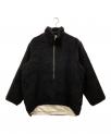 ）の古着「FLEECE ANORAK」｜ブラック