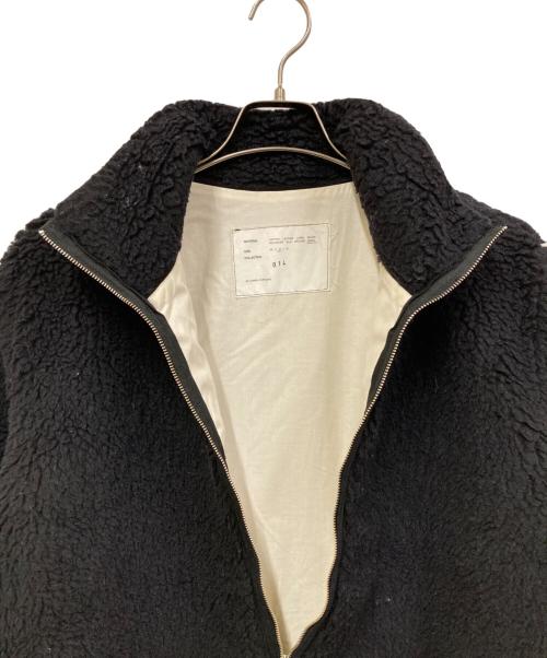 CAMIEL FORTGENS（カミエルフォートヘンス）CAMIEL FORTGENS (カミエルフォートヘンス) FLEECE ANORAK ブラック サイズ:SIZE Mの古着・服飾アイテム