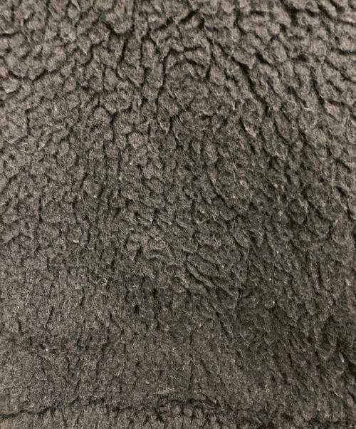 CAMIEL FORTGENS（カミエルフォートヘンス）CAMIEL FORTGENS (カミエルフォートヘンス) FLEECE ANORAK ブラック サイズ:SIZE Mの古着・服飾アイテム