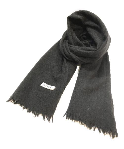 Nahyat（ナヤット）Nahyat (ナヤット) マフラー ブラックの古着・服飾アイテム