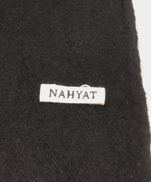 Nahyat（ナヤット）Nahyat (ナヤット) マフラー ブラックの古着・服飾アイテム