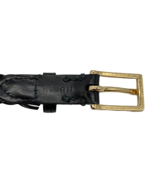 HEUGN（ユーゲン）HEUGN (ユーゲン) Josh MESH BELT ブラックの古着・服飾アイテム
