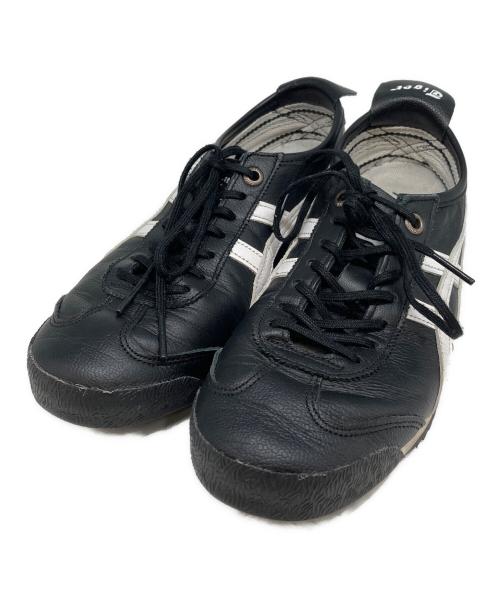 Onitsuka Tiger（オニツカタイガー）Onitsuka Tiger (オニツカタイガー) ローカットスニーカー ブラック サイズ:22.5の古着・服飾アイテム