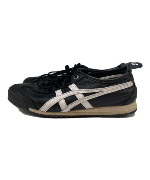 Onitsuka Tiger（オニツカタイガー）Onitsuka Tiger (オニツカタイガー) ローカットスニーカー ブラック サイズ:22.5の古着・服飾アイテム