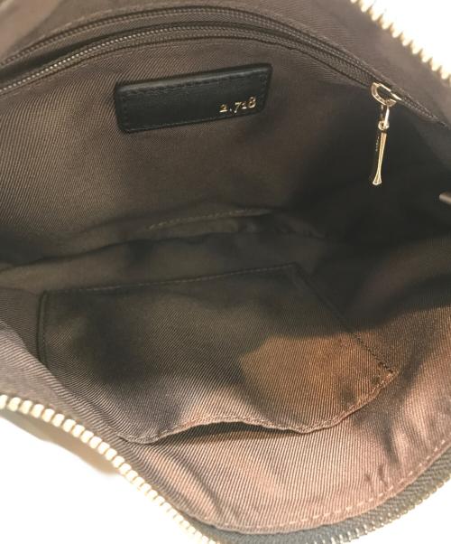 2.718（ニーテンナナイチハチ）2.718 (ニーテンナナイチハチ) GALLARDA GALANTE (ガリャルダガランテ) スリーククロスボディバッグ ブラックの古着・服飾アイテム