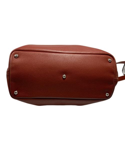 LONGCHAMP（ロンシャン）LONGCHAMP (ロンシャン) 2WAYレザートートバッグ ブラウンの古着・服飾アイテム