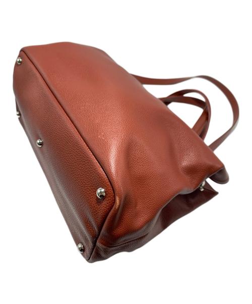 LONGCHAMP（ロンシャン）LONGCHAMP (ロンシャン) 2WAYレザートートバッグ ブラウンの古着・服飾アイテム