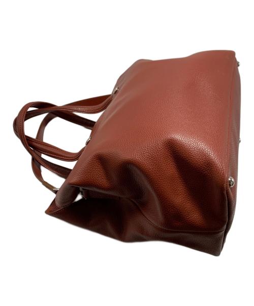 LONGCHAMP（ロンシャン）LONGCHAMP (ロンシャン) 2WAYレザートートバッグ ブラウンの古着・服飾アイテム
