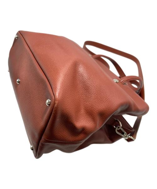 LONGCHAMP（ロンシャン）LONGCHAMP (ロンシャン) 2WAYレザートートバッグ ブラウンの古着・服飾アイテム