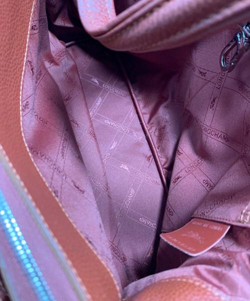 LONGCHAMP（ロンシャン）LONGCHAMP (ロンシャン) 2WAYレザートートバッグ ブラウンの古着・服飾アイテム