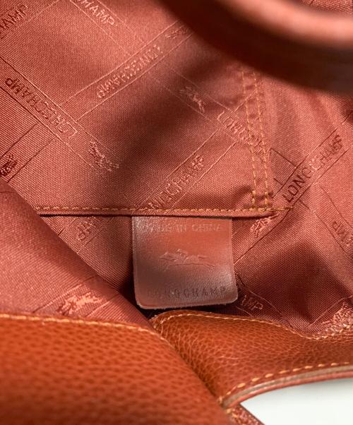 LONGCHAMP（ロンシャン）LONGCHAMP (ロンシャン) 2WAYレザートートバッグ ブラウンの古着・服飾アイテム