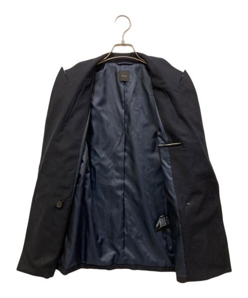 Spick and Span（スピックアンドスパン）Spick and Span (スピックアンドスパン) ウールブレンドダブルブレストジャケット ネイビー サイズ:SIZE 38の古着・服飾アイテム