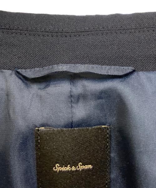 Spick and Span（スピックアンドスパン）Spick and Span (スピックアンドスパン) ウールブレンドダブルブレストジャケット ネイビー サイズ:SIZE 38の古着・服飾アイテム