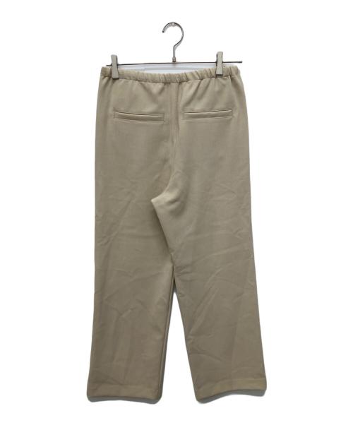 Spick and Span（スピック＆スパン）Spick and Span (スピック＆スパン) ダブルクロスイージーパンツ ベージュ サイズ:38の古着・服飾アイテム