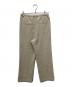 Spick and Span (スピック＆スパン) ダブルクロスイージーパンツ ベージュ サイズ:38：7000円