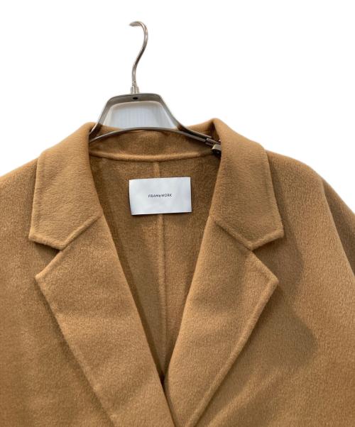 FRAMeWORK（フレームワーク）FRAMeWORK (フレームワーク) ハミルトンリバーテーラードコート ブラウン サイズ:36 未使用品の古着・服飾アイテム