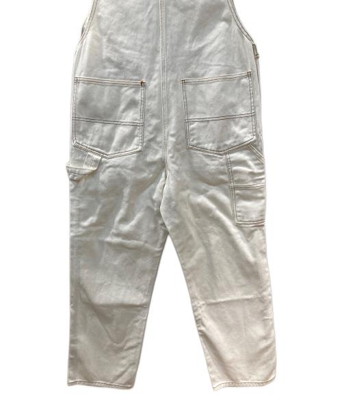 oblekt（オブレクト）oblekt (オブレクト) デニムオーバーオール ホワイト サイズ:ｓの古着・服飾アイテム