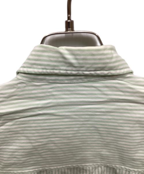 AURALEE（オーラリー）AURALEE (オーラリー) CANDY STRIPE BD SHIRT/キャンディーストライプシャツ グリーン サイズ:2の古着・服飾アイテム