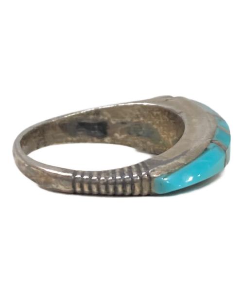 INDIAN JEWERY（インディアン ジュエリー）INDIAN JEWERY (インディアン ジュエリー) インディアン ターコイズ リング サイズ:8.5号の古着・服飾アイテム