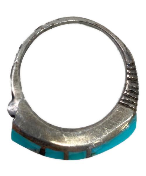 INDIAN JEWERY（インディアン ジュエリー）INDIAN JEWERY (インディアン ジュエリー) インディアン ターコイズ リング サイズ:8.5号の古着・服飾アイテム