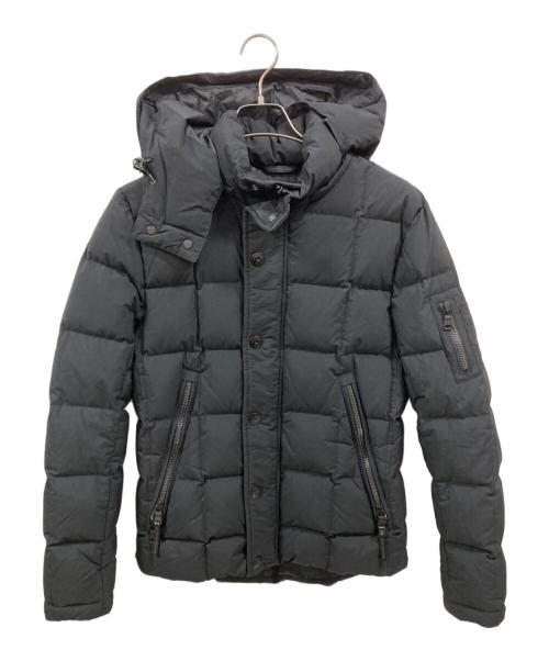 nano・universe（ナノ・ユニバース）nano・universe (ナノ・ユニバース) nishikawa (ニシカワ) ダウンジャケット ブラック サイズ:Lの古着・服飾アイテム