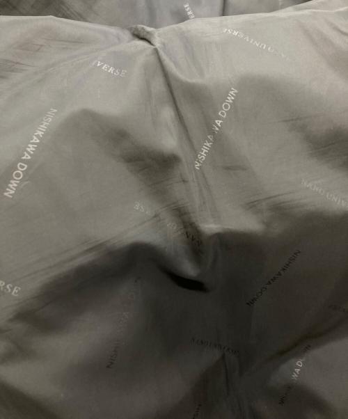 nano・universe（ナノ・ユニバース）nano・universe (ナノ・ユニバース) nishikawa (ニシカワ) ダウンジャケット ブラック サイズ:Lの古着・服飾アイテム