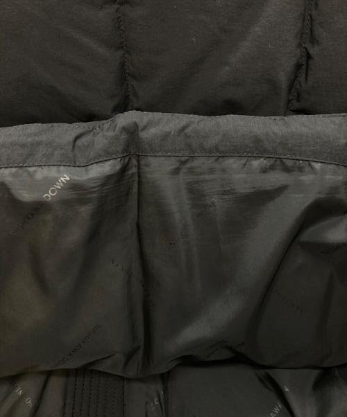 nano・universe（ナノ・ユニバース）nano・universe (ナノ・ユニバース) nishikawa (ニシカワ) ダウンジャケット ブラック サイズ:Lの古着・服飾アイテム