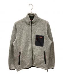 NANGA（ナンガ）の古着「POLARTEC FLEECE ZIP BLOUSON」｜グレー
