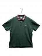 KITH×Wilsonキス×ウィルソン）の古着「ロゴエンブロイダリーポロシャツ」｜グリーン