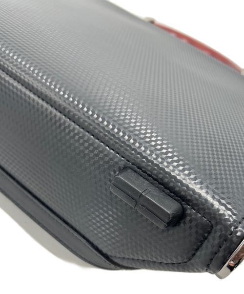 luxus（レクサス）luxus (レクサス) Artphere (アートフィアー) ショルダーダレスバッグ ブラックの古着・服飾アイテム