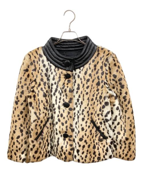 SEE BY CHLOE（シーバイクロエ）SEE BY CHLOE (シーバイクロエ) フェイクファージャケット ベージュ サイズ:44の古着・服飾アイテム