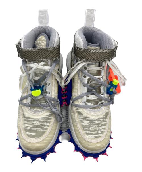 NIKE（ナイキ）NIKE (ナイキ) OFFWHITE (オフホワイト) ハイカットスニーカー アイボリー サイズ:25cmの古着・服飾アイテム