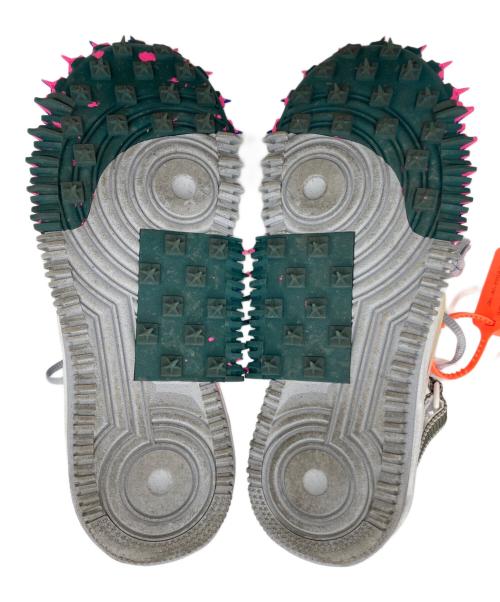 NIKE（ナイキ）NIKE (ナイキ) OFFWHITE (オフホワイト) ハイカットスニーカー アイボリー サイズ:25cmの古着・服飾アイテム